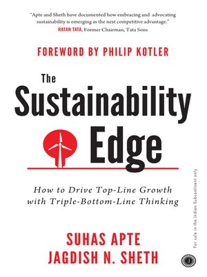 cover image of The Sustainability Edge